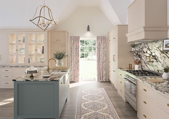 Pampas Grass, Sorbet - Made to Measure Curtain - Image 14